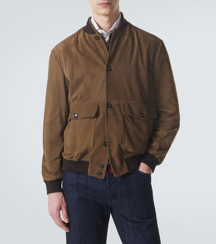 Kiton Bomber in suede - Kiton - Modalova