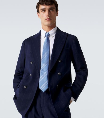 Brunello Cucinelli Striped silk tie - Brunello Cucinelli - Modalova