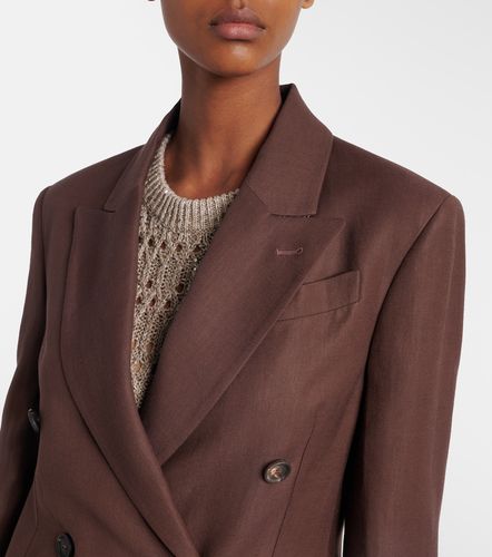 Double-breasted blazer - Brunello Cucinelli - Modalova