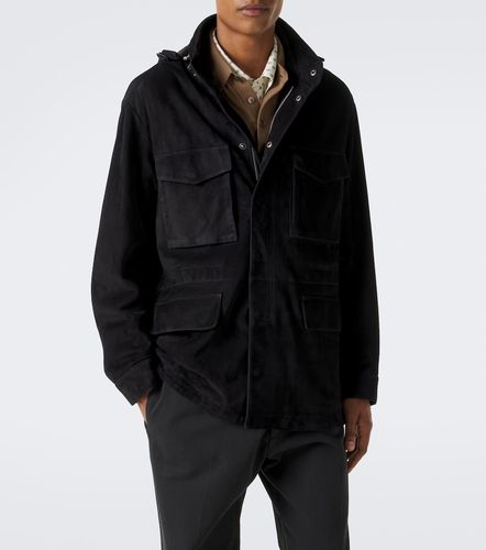 Tom Ford Hooded suede field jacket - Tom Ford - Modalova