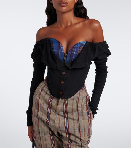 Top Bea de algodón y cachemir - Vivienne Westwood - Modalova