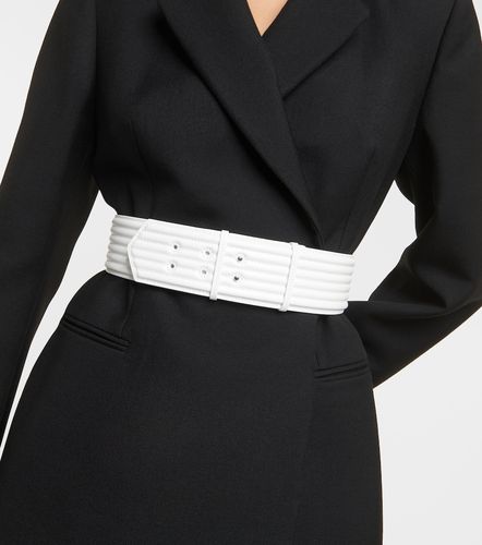 Alaïa Cinturón de piel acolchado - Alaia - Modalova
