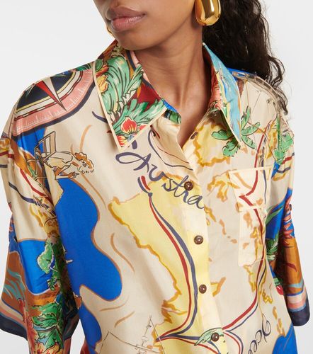 Camisa Alight de seda estampada - Zimmermann - Modalova