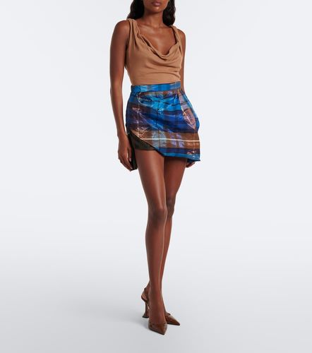 Minifalda Zora a cuadros drapeada - Vivienne Westwood - Modalova
