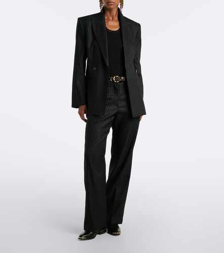 Ranya pinstripe wool-blend blazer - Isabel Marant - Modalova