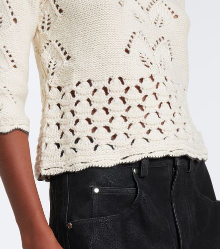 Pullover Lua in cotone e lana pointelle - Marant Etoile - Modalova