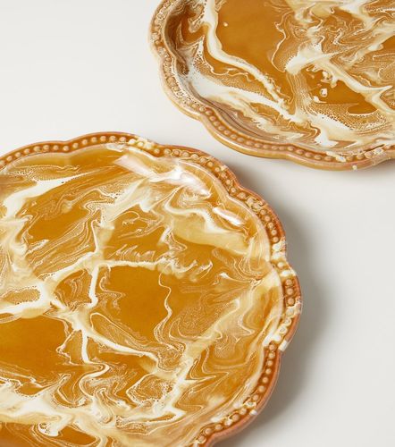 Set di 2 piatti da cena in ceramica - Cabana - Modalova