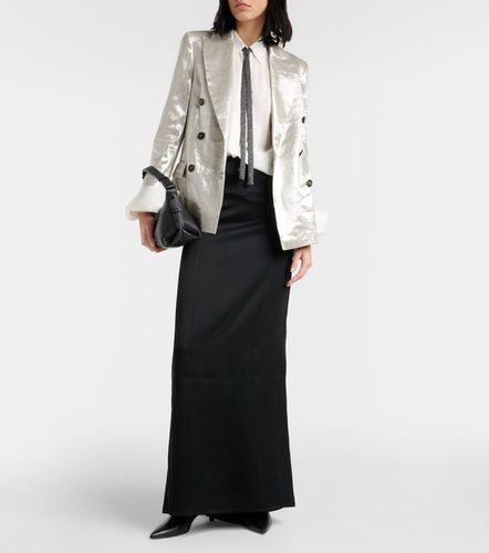 Brunello Cucinelli Satin maxi skirt - Brunello Cucinelli - Modalova