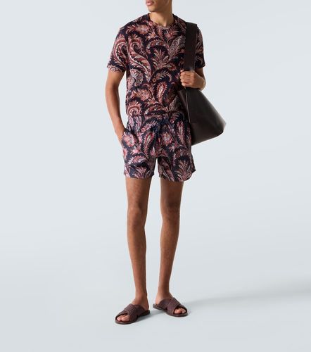Etro Camiseta de jersey de algodón - Etro - Modalova