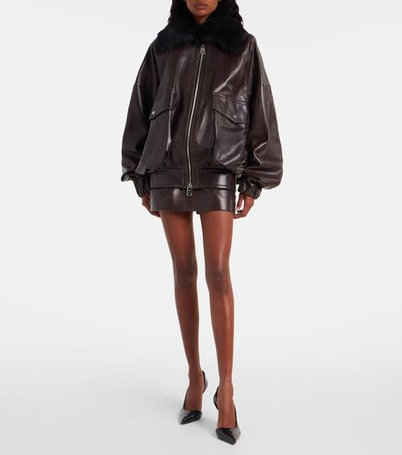Giacca blouson Daemon in pelle - Khaite - Modalova