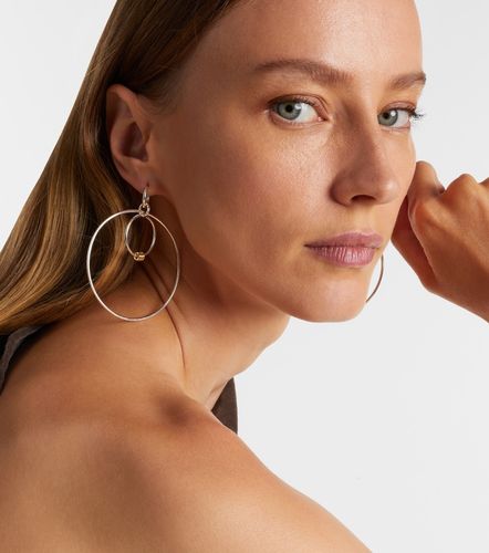 Pendientes de aro Echo de plata de ley y oro de 18 ct - Spinelli Kilcollin - Modalova