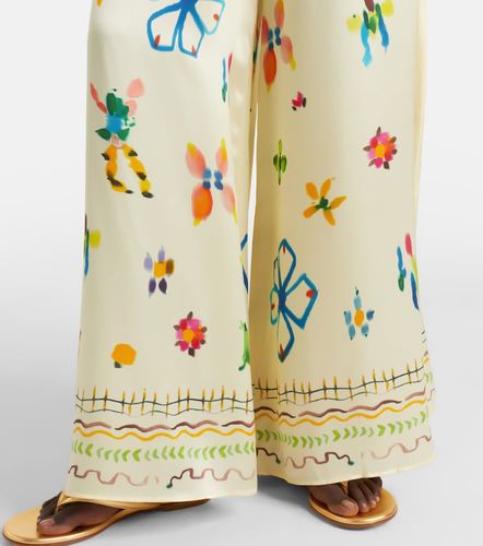 Alémais Pantaloni a palazzo Sidi in seta - Alemais - Modalova