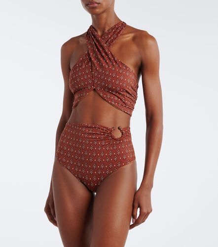 Top de bikini estampado - Johanna Ortiz - Modalova