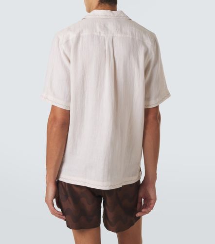 Camisa Alvs de lino bordada - Frescobol Carioca - Modalova