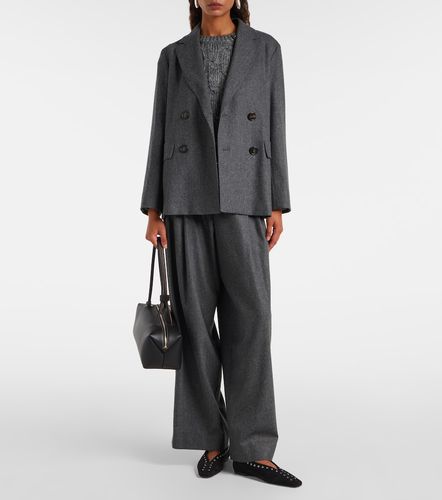 High-rise wool straight pants - 'S Max Mara - Modalova