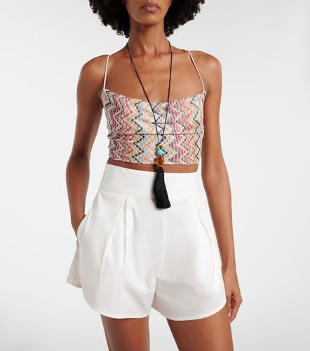 Missoni Zigzag crop top - Missoni - Modalova
