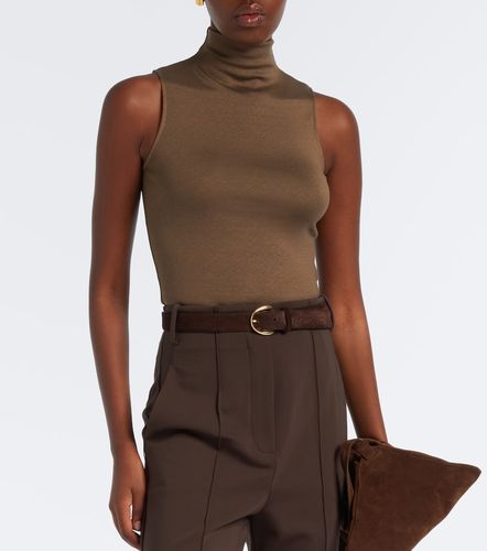 Silk-blend turtleneck top - Ralph Lauren Collection - Modalova