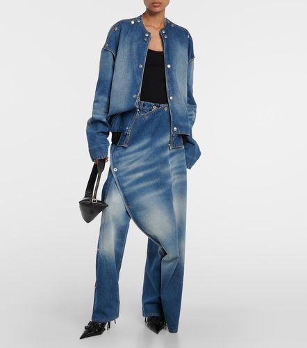 Snap Off denim bomber jacket - Y/Project - Modalova