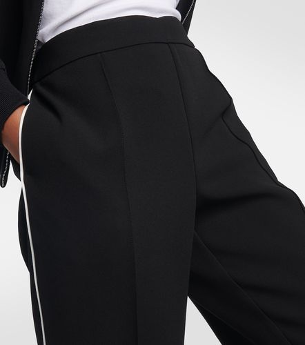 Pantalones flared de crepé - Tory Burch - Modalova