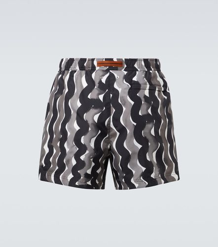 Zegna Printed swim trunks - Zegna - Modalova
