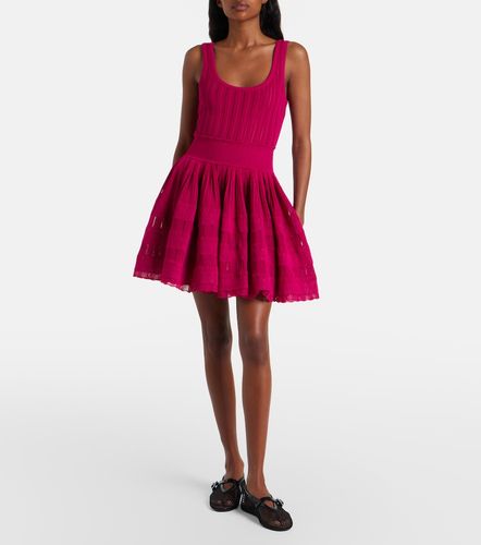 Alaïa Abito corto in maglia - Alaia - Modalova