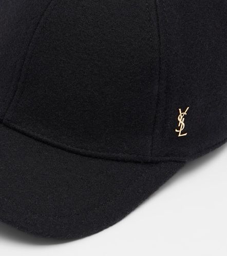 Gorra Cassandre de fieltro - Saint Laurent - Modalova