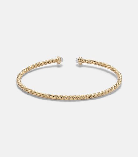 Bracciale Cablespira® Flex Micro in 18kt con perle - David Yurman - Modalova