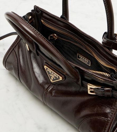 Bonnie Mini leather top-handle bag - Prada - Modalova