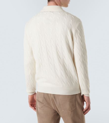 Pullover polo in cashmere - Brunello Cucinelli - Modalova