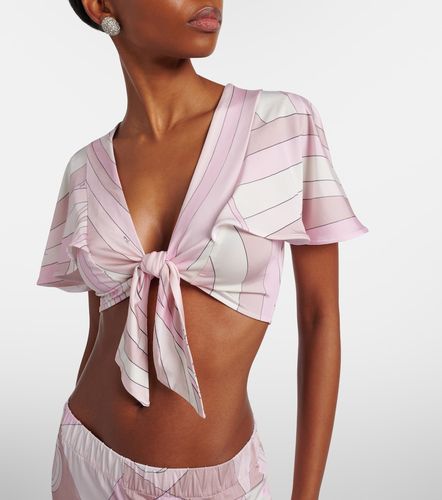 Pucci Crop top Iride de jersey - Pucci - Modalova
