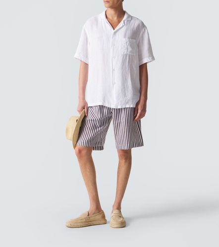 Fedeli Camicia bowling in lino - Fedeli - Modalova