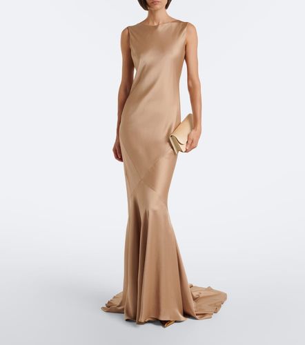 Max Mara Abito lungo in satin - Max Mara - Modalova