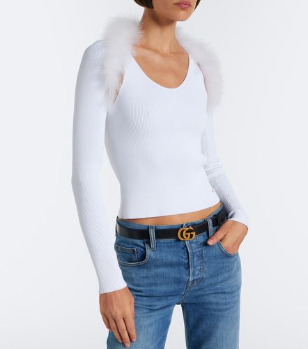 Gucci Bolero e top in jersey - Gucci - Modalova
