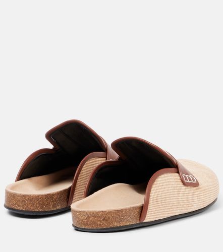 JW Anderson Leather-trimmed mules - JW Anderson - Modalova