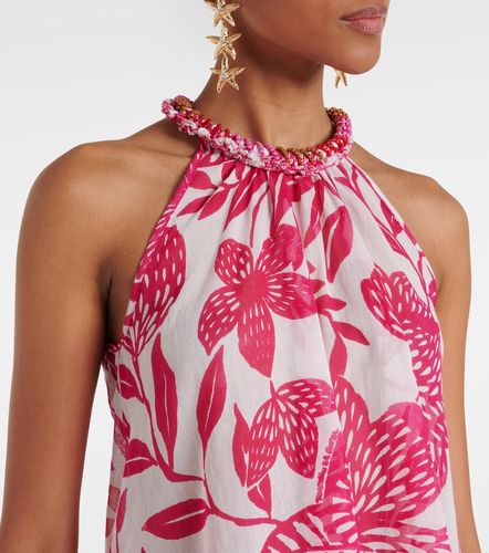Top Cleo in cotone con perline - Poupette St Barth - Modalova