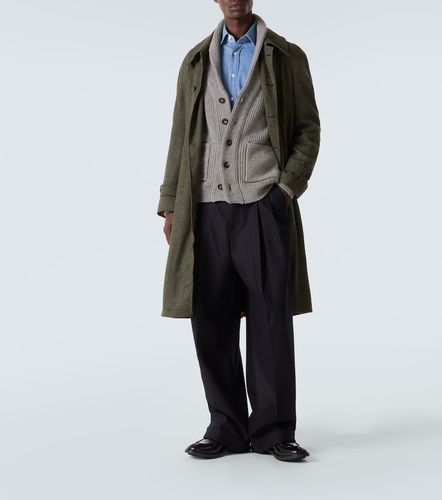 Wool and cashmere cardigan - Thom Sweeney - Modalova