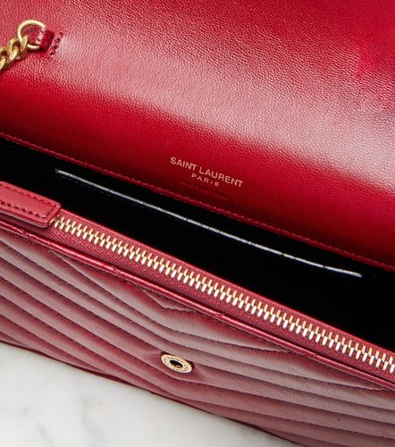 Cartera con cadena Cassandre de piel - Saint Laurent - Modalova
