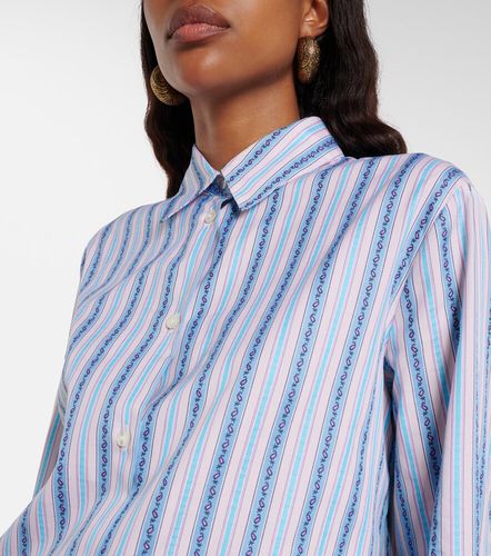 Camisa de algodón a rayas con paisley - Etro - Modalova