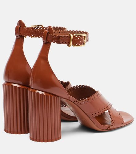 Zimmermann Eddie 85 leather sandals - Zimmermann - Modalova