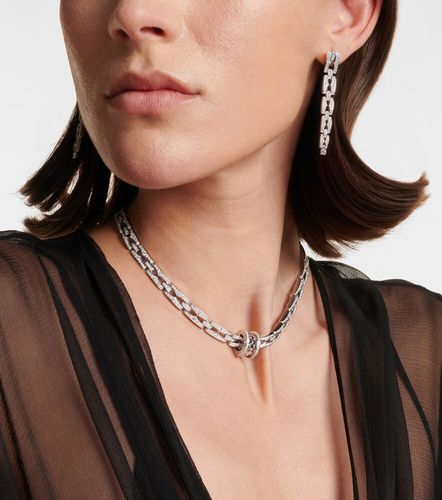Pendientes B.Zero1 de oro blanco de 18 ct con diamantes - Bvlgari - Modalova
