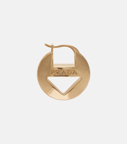 Prada Cutout logo earrings - Prada - Modalova