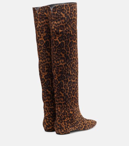 Botas altas de ante estampadas - Gianvito Rossi - Modalova