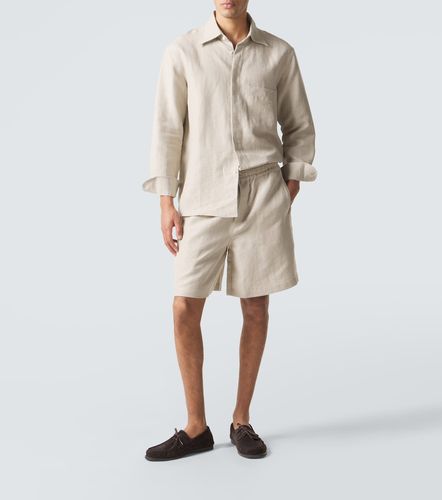 Saman Amel Linen overshirt - Saman Amel - Modalova