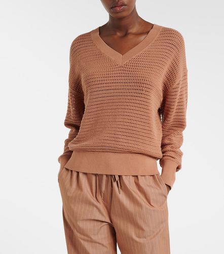 Pullover Gaia in cotone traforato - Varley - Modalova