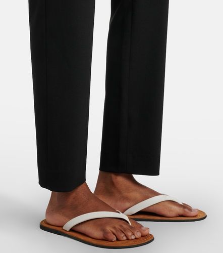 Flamenca wool straight pants - The Row - Modalova