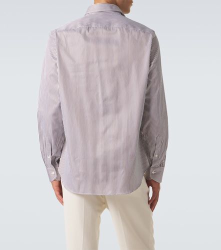 Canali Camisa de algodón a rayas - Canali - Modalova