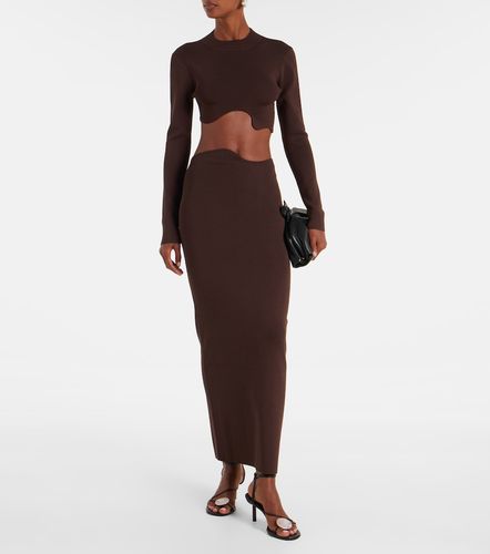 Gonna lunga in maglia - Christopher Esber - Modalova