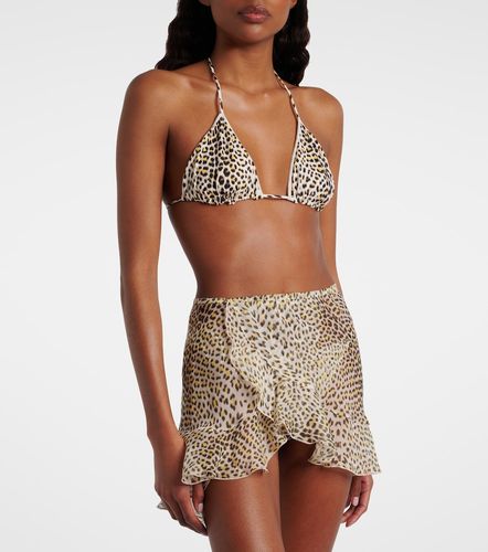 Pareo de seda estampado - Roberto Cavalli - Modalova