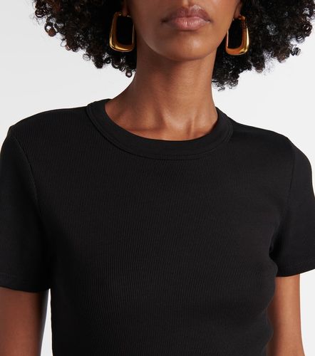 Pruitt cotton-blend jersey T-shirt - Veronica Beard - Modalova