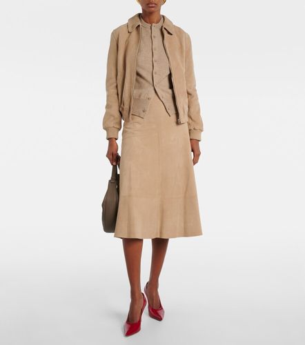 Yves Salomon Suede bomber jacket - Yves Salomon - Modalova